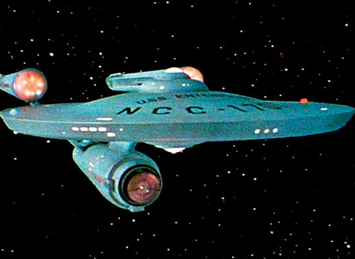Raumschiff Enterprise erlebt ständig neue Abenteuer. Bild: Sender