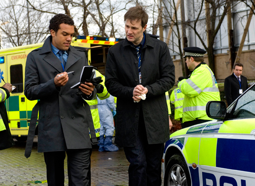 Kommissar Tom Thorne (David Morrissey) ermittelt in London. Bild: Sender