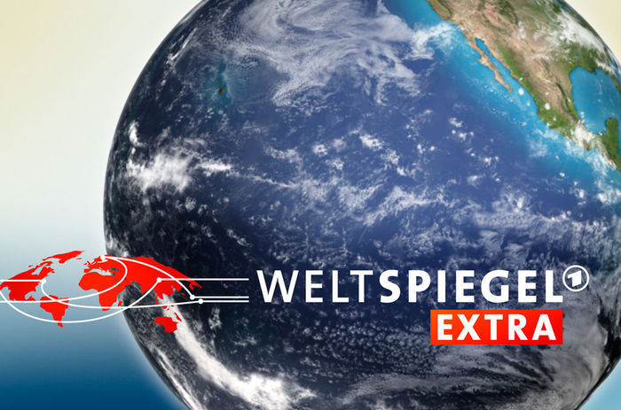 Weltspiegel extra Logo. Bild: Sender/WDR