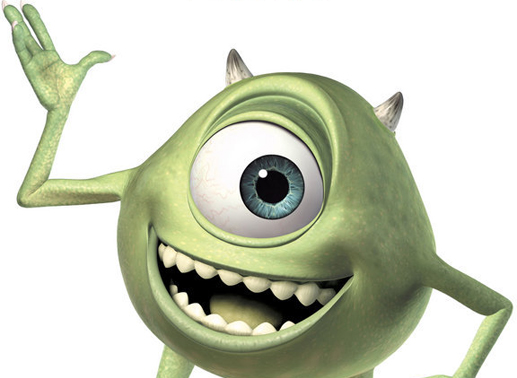 Immer einen lockeren Spruch auf den Lippen: Der kleine, einäugige, grüne Mike Wazowski ist ein Charmeur wie er im Buche steht ... Bild: Sender / Buena Vista