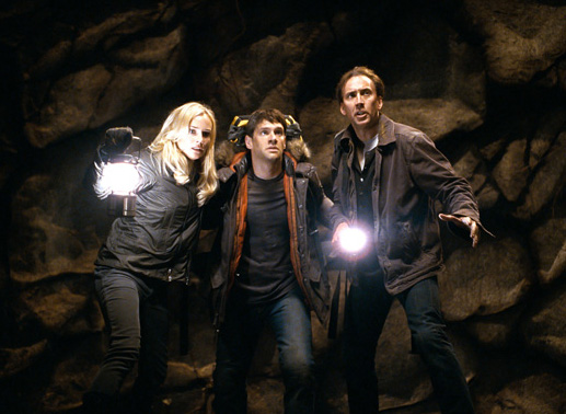 Diane Kruger (Abigail Chase), Justin Bartha (Riley Poole), Nicolas Cage (Ben Gates) auf der Suche nach dem Schatz. Bild: Sender