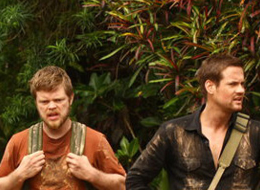 Kaum in Peru angekommen, stößt Jack (Shane West, r.) auf Gordon (Elden Henson, l.) und seine Exfreundin Maria (Natalie Martinez, M.). Gemeinsam gehen sie nun auf die Jagd nach Hinweisen, die sie nach El Dorado bringen sollen ... Bild: Sender