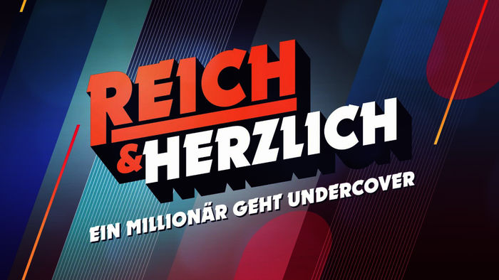 Reich und Herzlich - Ein Millionär geht undercover - Logo. Bild: Sender/RTL