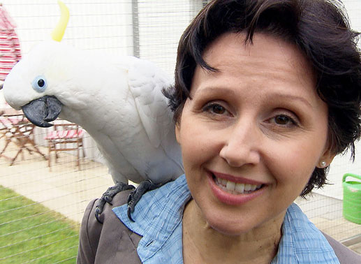 Kakadu Sydney kann nicht alleine sein und greift gelegentlich ihre Besitzerin an. Kann Papageienexpertin Ann Castro helfen? Bild: Sender