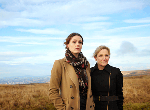 Detective Constable Janet Scott (Lesley Sharp) und Detective Constable Rachel Bailey (Suranne Jones). Bild: Sender