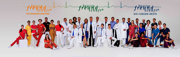 Kosmos der ARD-Erfolgsserien "In aller Freundschaft", "In aller Freundschaft - Die jungen Ärzte" und "In aller Freundschaft - Die Krankenschwestern". Bild: Sender / ARD / Markus Nass
