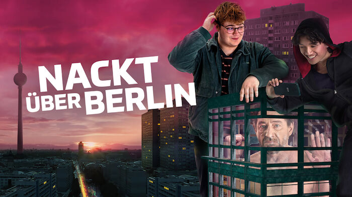 Nackt über Berlin: Serie von Axel Ranisch mit Lorenzo Germeno, Thorsten Merten und Anh Khoa Trần. Bild: Sender /  SWR / Studio.tv.film