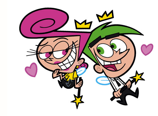 Die zwei Elfen namens Cosmo und Wanda. Bild: Sender