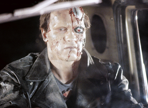 Terminator gespielt von Arnold Schwarzenegger. Bild: Sender