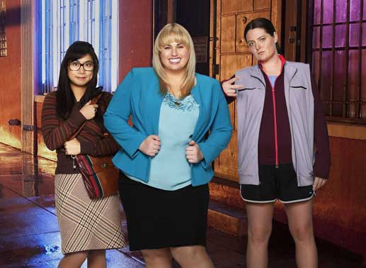 Single Kimmie Boubier (Rebel Wilson) und ihre zwei besten Freundinnen Helen-Alice und Marika. Bild: Sender