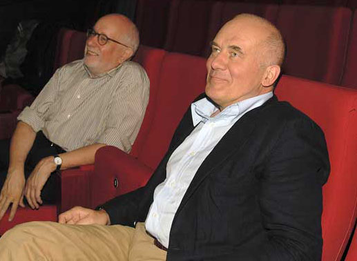 Hans Helmut Prinzler (l) und Hanns Zischler (r).
Bild: Sender