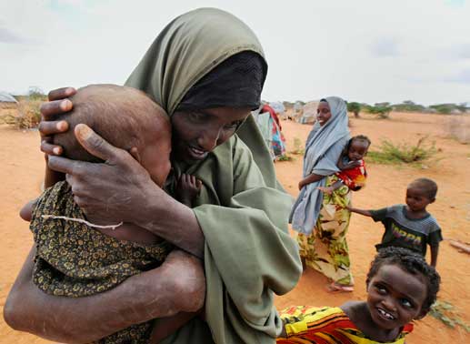 Die diesjährige Hungersnot, die mitlerweile elf Millionen Menschen am Horn von Afrika in Mitleidenschaft zieht, hat sich seit über einem Jahr angekündigt. Warum haben alle Frühwarnsysteme versagt? Bild: Sender