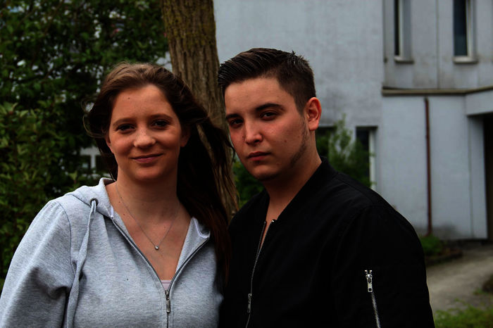 Marcell und Vanessa – Protagonisten in ATVs „Teenager werden Mütter“. Bild: Sender