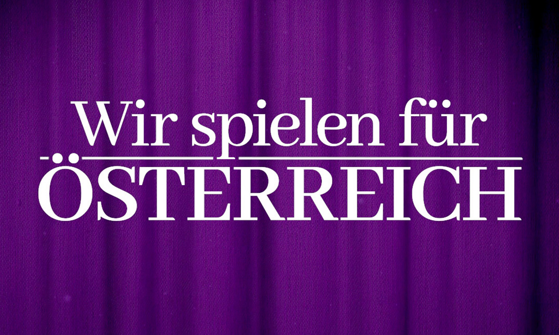 Im April 2021 in der Konzertreihe: Wir spielen für Österreich