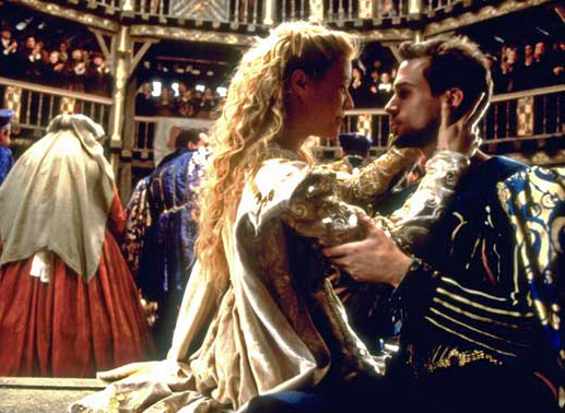 1590. Der junge William Shakespeare (Joseph Fiennes) leidet an einer heftigen Schreibblockade. Die Arbeit an seinem neuesten St&uuml;ck, das einmal zwei Liebende aus Verona - Romeo und Julia - unsterblich machen soll, geht einfach nicht voran. Da tritt die junge Adelige Viola de Lesseps (Gwyneth Paltrow) ins Leben des Dichterf&uuml;rsten. Bild: Sender