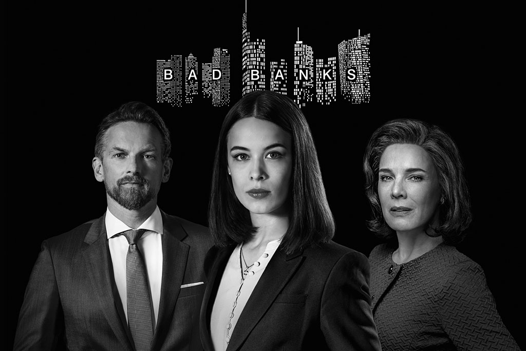 In der ZDFmediathek: Staffel 1 und Staffel 2: Bad Banks