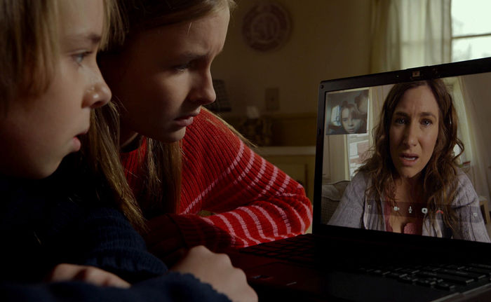 Olivia DeJonge, Ed Oxenbould in „The Visit“. Bild: Sender