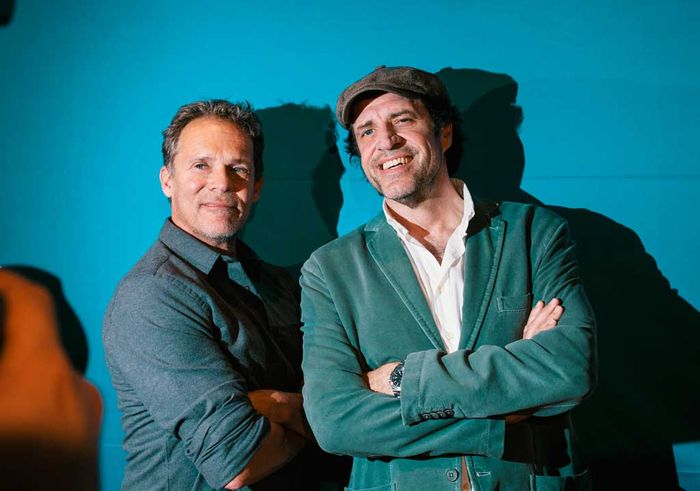 Die beiden Hauptdarsteller Franz Hubert (Christian Tramitz) und Johannes Staller (Helmfried von Lüttichau). Bild: Sender / Ben Strässle