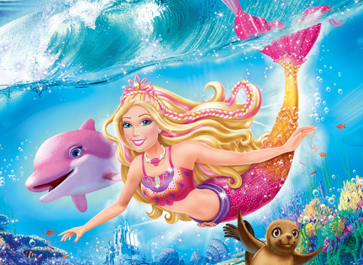 Was die wenigsten wissen: &Uuml;ber Wasser ist Merliah ein normales M&auml;dchen, doch unter Wasser ist sie eine Meerjungfrau und &uuml;berdies die Prinzessin von Oceana. Bild: Sender