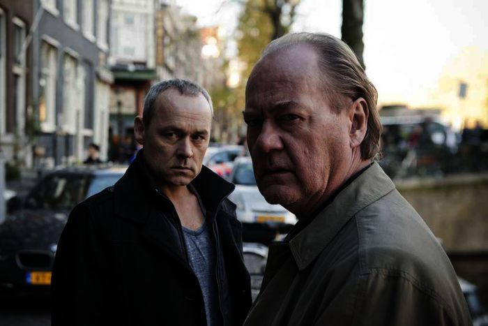 Kommissar Bruno van Leeuwen (Peter Haber) und Anton Gallo (Marcel Hensema). Bild: Sender