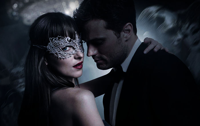 Dakota Johnson und Jamie Dornan in „Fifty Shades of Grey 2“. Bild: Sender