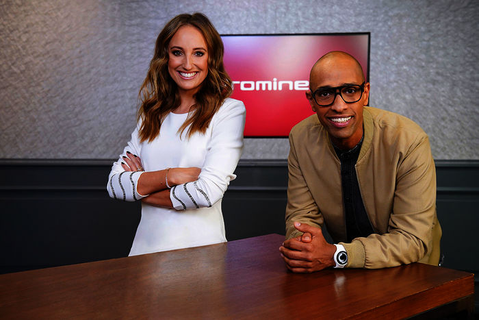Prominent: Laura Dahm und Amiaz Habtu. Bild: Sender / RTL / Stefan Gregorowius