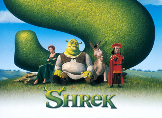 Oscar 2002 für Oger Shrek , Prinzessin Fiona, den geschwätzigen Esel und den bösen Farquaad! Bild: Sender