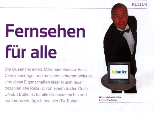 Vorbildlicher Butler