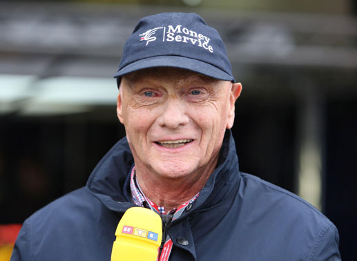 Niki Lauda. Bild: RTL / Lukas Gorys