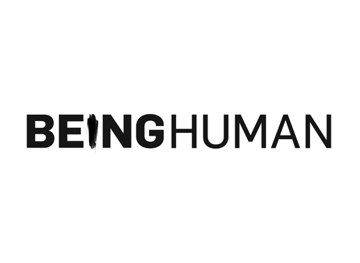 Being Human - Logo. Bild: Sender