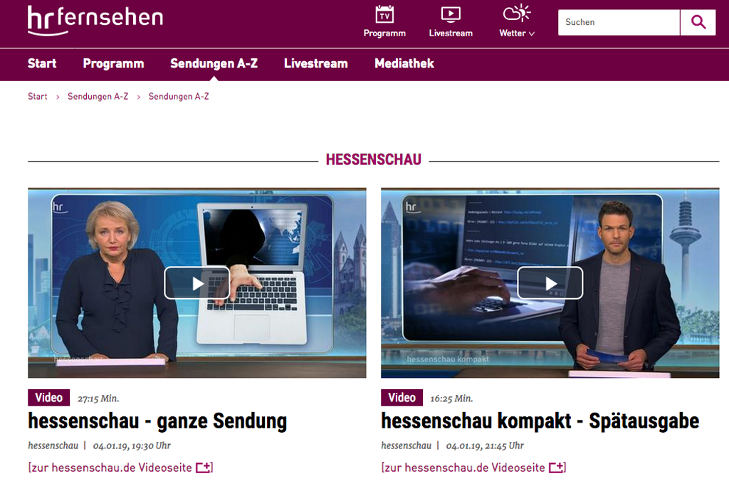 Mediathek Hr Live Mediathek Hr Live