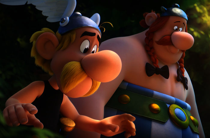 Ast&eacute;rix und Ob&eacute;lix. Bild: Sender / TVNOW / LES EDITIONS ALBERT RENE GOSCINNY-UDERZOBild: Sender