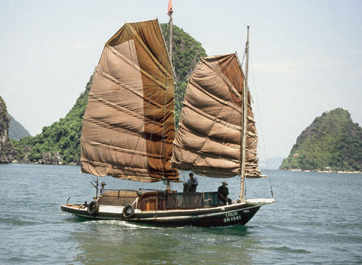 Die Halong Bucht in Vietnam. Bild: Sender
