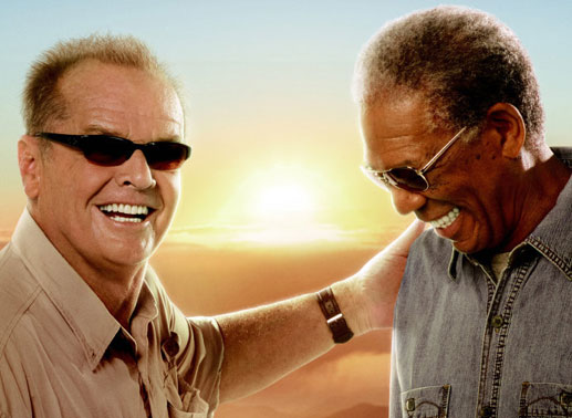 Jack Nicholson (Edward Cole), Morgan Freeman (Carter Chambers). Bild: Sender
