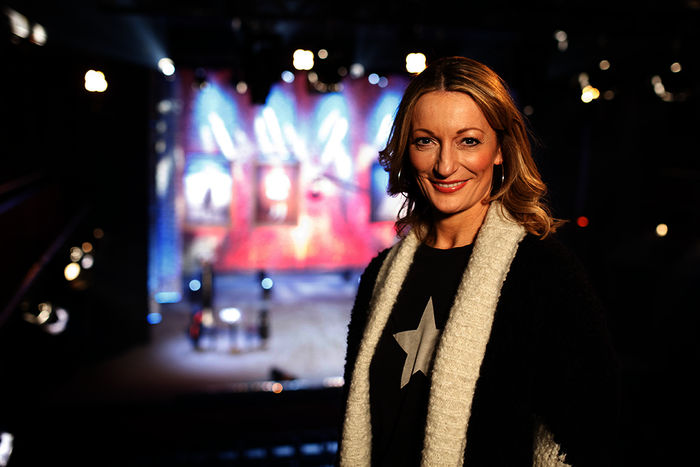 Monika Gruber. Bild: Sender / ServusTV / Erwin Scheriau