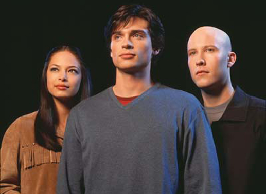 Kristin Kreuk, Tom Welling, Michael Rosenbaum. Bild: Sender