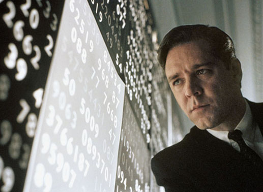 Dechiffriert Kodes für die Regierung: Russell Crowe als John Forbes Nash. Bild: Sender