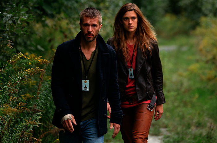 Lars Haaland (Nicolai Cleve Broch) und seine Kollegin Alfhildr (Krista Kosonen) ermitteln. Bild: Sender / HBO Nordic / Eirik Evjen