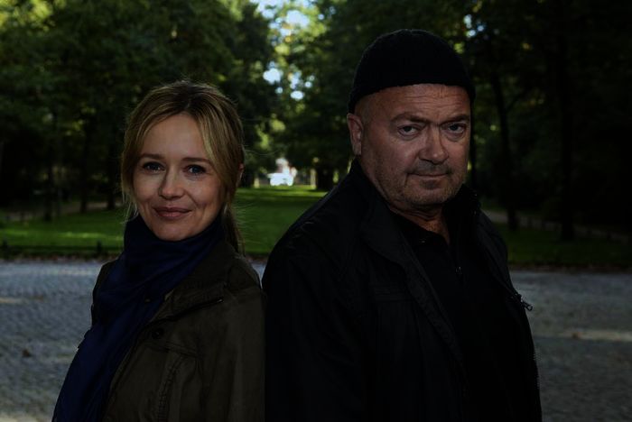 Seit 2016 das neue „Starke team“: Stefanie Stappenbeck und Florian Martens. Bild: Sender / Katrin Knoke