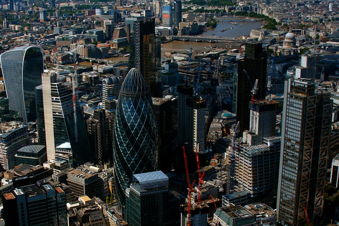  Blick auf die City of London. Bild: Sender / Iliade Production 