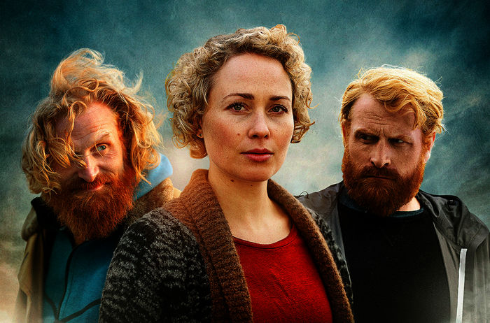 Kristofer Hivju (Rolle Erik und Adam), Rebekka Nystabakk (Ingrid). Bild: Sender / ARD Degeto / Nordisk Film Production AS