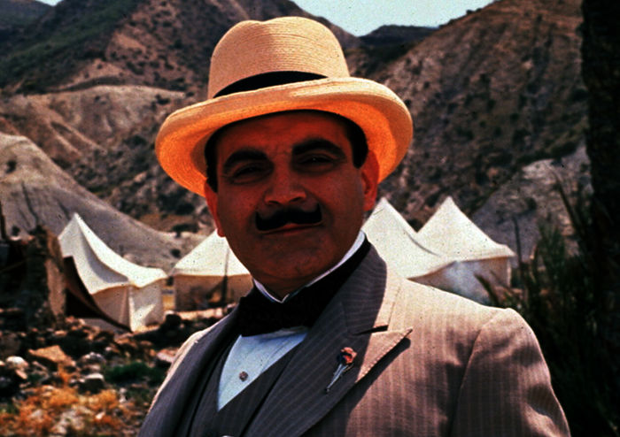  Poirot (David Suchet). Bild: Sender / WDR / ITV plc (Granada International) / Carnival Films