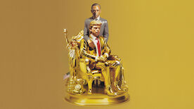 The Apprentice - The Trump Story: Plakatmotiv zum Film mit Donald Trump (Sebastian Stan) und Roy Cohn (Jeremy Strong). Bild: Sender / ZDF / DCM Film Distribution,