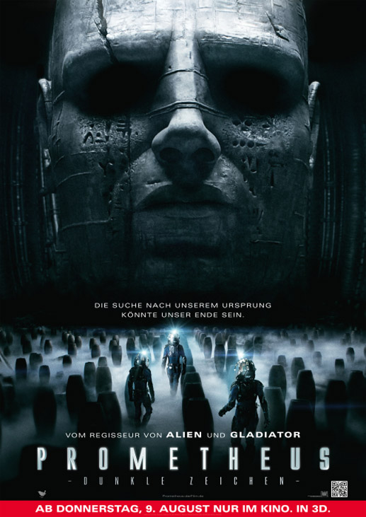 Filmplakat zu Prometheus. Bild: Fox