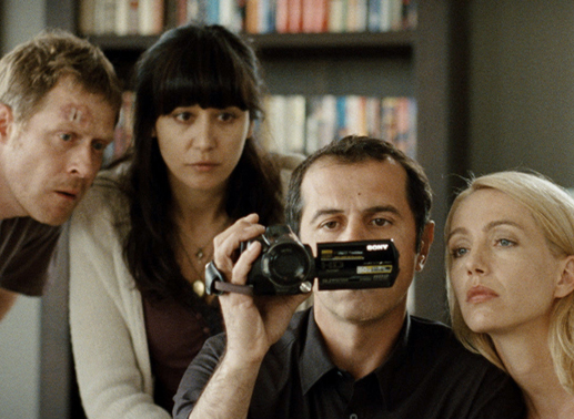 Andreas Lust (Heinrich), Dorka Gryllus (Sonja), Merab Ninidze (Thomas), Ursina Lardi (Eva). Bild: Sender