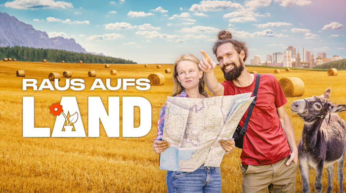 Bei "Raus aufs Land" wagen mutige Menschen den Neubeginn in der Provinz. Bild: Sender/rbb