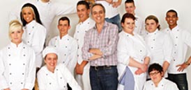 Neu: Rachs Restaurantschule. Bild: RTL / Thomas Pritschet