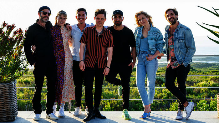 Jan Plewka, LEA, Nico Santos, Michael Patrick Kelly, MoTrip, Ilse DeLange, Max Giesinger. Bild: Sender / TVNOW / Markus Hertrich