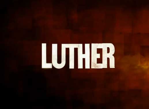 Logo der britischen Krimiserie "Luther". Bild: Sender