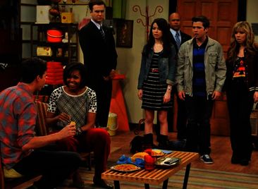 Michelle Obama bei iCarly